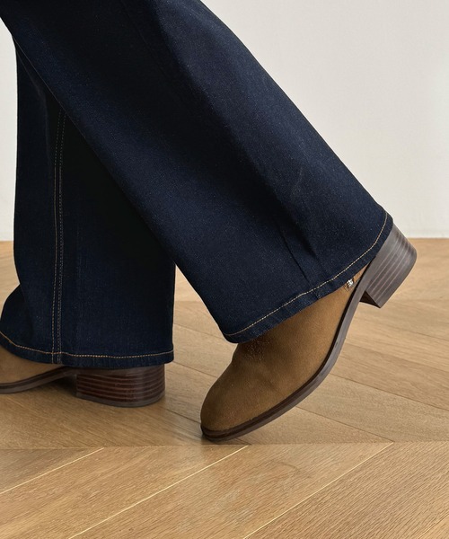 CANAL JEAN(キャナルジーン)の「ハイウエストワイドカーブデニム(デニムパンツ・レディース・ネイビー・マルチサイズ)」の14枚目の写真