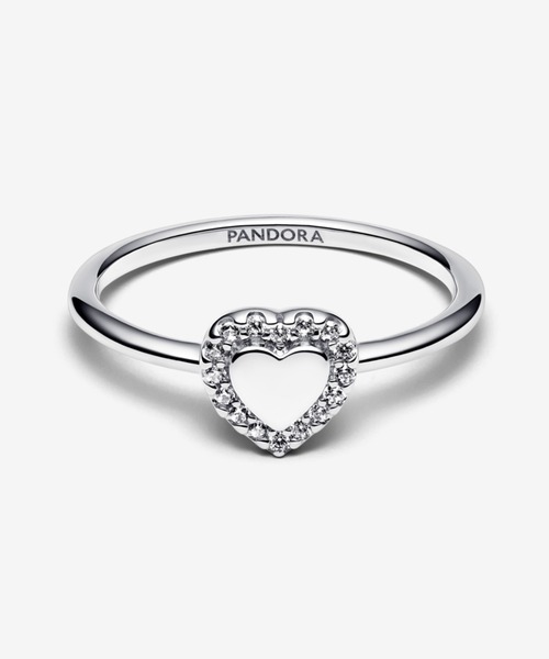 PANDORA(パンドラ)の「エングレーバブル ハート ハロー リング(リング・レディース・シルバー・52/56/54)」の2枚目の写真