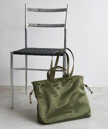 LANVIN en Bleu | サテンナイロンドロストトートバッグ大(トートバッグ)