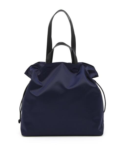 サテンナイロンドロストトートバッグ大（トートバッグ）｜LANVIN
