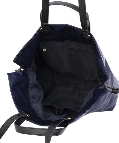 サテンナイロンドロストトートバッグ大（トートバッグ）｜LANVIN