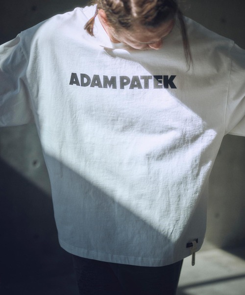 ADAM PATEK（アダムパテック）の「ADAMPATEK/basic logo long sleeve T/ロゴロングスリーブTシャツ(AP2514015)（Tシャツ/カットソー・レディース・ホワイト/パープル/オレンジ/ブラック・1/2）」の5枚目の写真