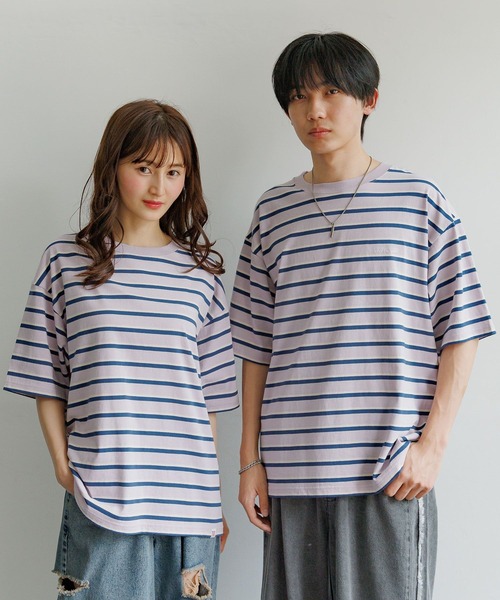 セール】USAロゴ刺繍T半袖/AND YUA ANY/147471（Tシャツ/カットソー