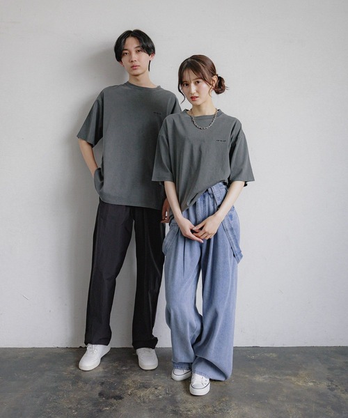 セール】USAロゴ刺繍T半袖/AND YUA ANY/147471（Tシャツ
