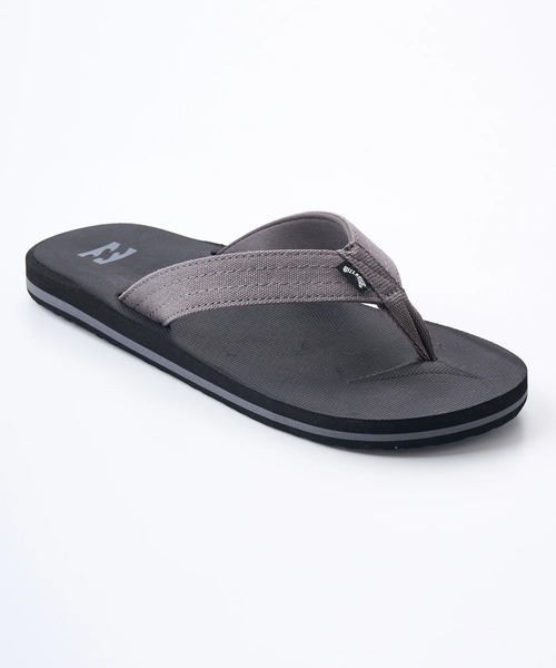 BILLABONG(ビラボン)の「BILLABONG メンズ ALL DAY CANVAS ビーチサンダル 【2025年春夏モデル】/ビラボンビーチサンダル(サンダル・メンズ・ブラック/ブルー・29cm/28cm/27cm/26cm)」の1枚目の写真