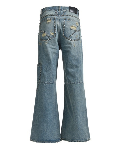 パンツ BREATH Suicide Studs Wide Denim Pants BREATH - 【残り一点】Suicide Studs Wide Denim Pants