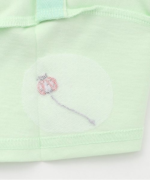 kladskap(クレードスコープ)の「【人気商品再入荷】【直営店で取り扱い無し】昆虫プリント半袖Tシャツ(Tシャツ/カットソー・キッズ・オフホワイト/ライトグリーン・90cm/100cm/110cm/120cm/130cm)」の5枚目の写真