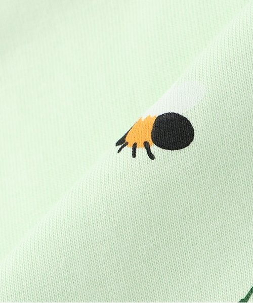 kladskap(クレードスコープ)の「【人気商品再入荷】【直営店で取り扱い無し】昆虫プリント半袖Tシャツ(Tシャツ/カットソー・キッズ・オフホワイト/ライトグリーン・90cm/100cm/110cm/120cm/130cm)」の13枚目の写真