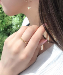 K18リング サマンサティアラ ダイヤモンドと星 K18リング サマンサ