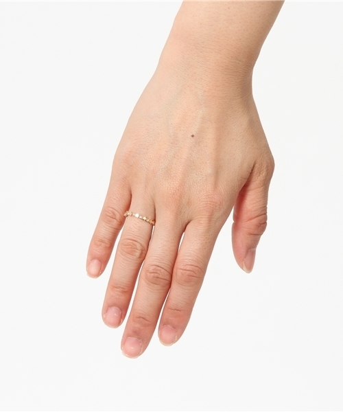 Samantha Tiara ゴールドリング #09 中古】 サマンサティアラ Samantha Tiara K18PG リング 指輪