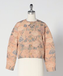 LOEFF（ロエフ）の「＜LOEFF＞フラグメント フラワー ジャケット（ノーカラージャケット）」