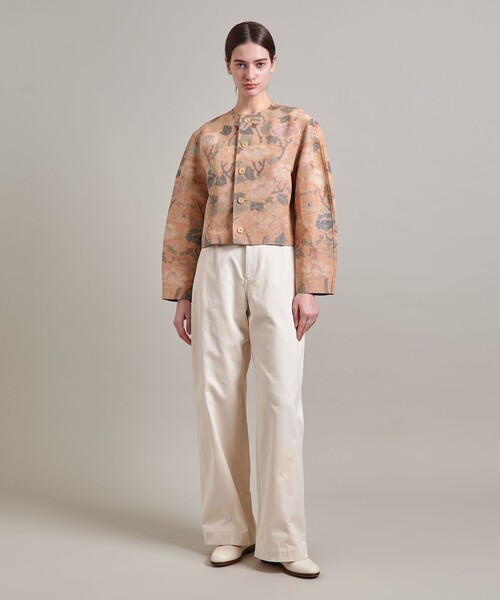 【BEIGE】<LOEFF>フラグメント フラワー ジャケット LOEFF＞フラグメント フラワー ジャケット 【公式通販】