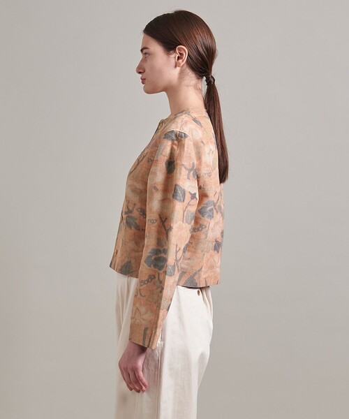 【BEIGE】<LOEFF>フラグメント フラワー ジャケット LOEFF＞フラグメント フラワー ジャケット 【公式通販】