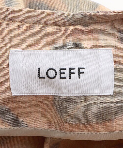 LOEFF＞フラグメント フラワー ジャケット 【公式通販】