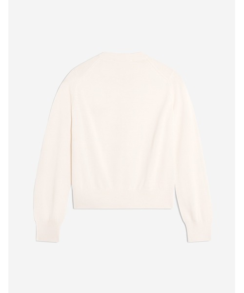 Maison Kitsune(メゾンキツネ)の「DOUBLE BOLD FOX HEAD PATCH REGULAR CARDIGAN(カーディガン/ボレロ・レディース・ホワイト系その他・XL/L/M/S/XS)」の6枚目の写真