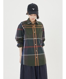 Barbour（バブアー）の「ラージ タータンチェック レギュラーカラー シャツ（シャツ/ブラウス）」