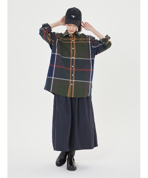 Barbour（バブアー）の「ラージ タータンチェック レギュラーカラー シャツ（シャツ/ブラウス・メンズ・オリーブ/ベージュ/グリーン・38/36/40/42）」の15枚目の写真