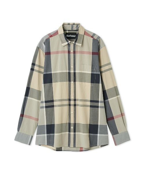 Barbour（バブアー）の「ラージ タータンチェック レギュラーカラー シャツ（シャツ/ブラウス・メンズ・オリーブ/ベージュ/グリーン・38/36/40/42）」の19枚目の写真