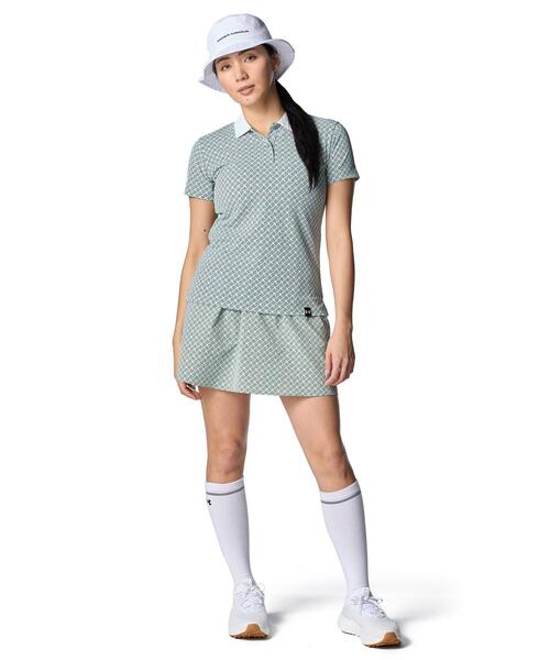 UNDER ARMOUR(アンダーアーマー)の「UAドライブ モノグラム チェック スカート(ゴルフ/レディース)(スカート・レディース・カーキ系・S/XL/M/L)」の3枚目の写真