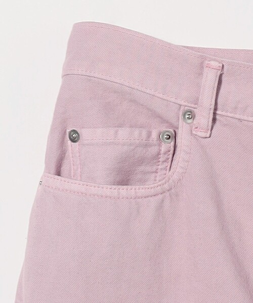 AEWEN MATOPH（イウエン マトフ）の「＜AEWEN MATOPH＞カラー デニム ストレート パンツ（デニムパンツ・レディース・ライトブルー/ライトピンク・34/36/38）」の4枚目の写真