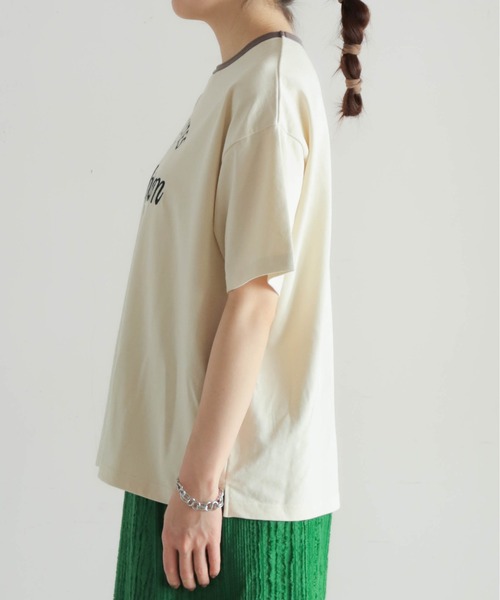チェーンロゴ刺繍PT 半袖TEE（Tシャツ/カットソー）｜NOMBRE