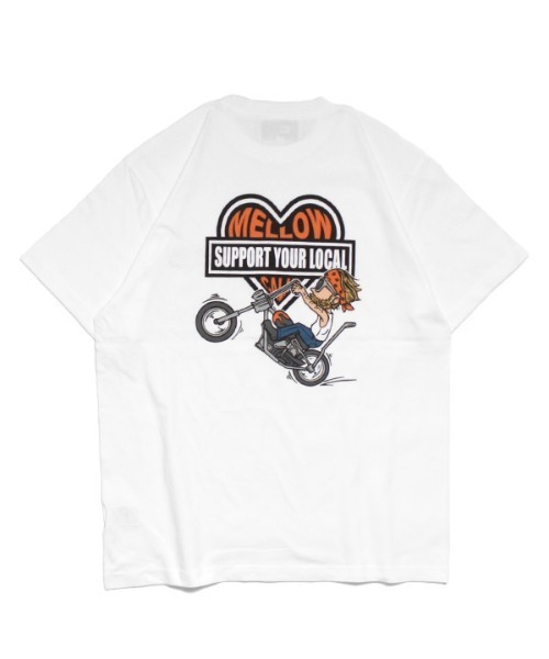 MELLOW(メロー)の「LOCAL MARVIE SS TEE(Tシャツ/カットソー・メンズ・ブラック/ホワイト/グリーン・M/L/XL)」の21枚目の写真