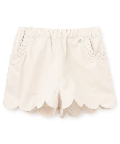 petit main（プティマイン）の「【リンク】スカラップショートパンツ(キッズ)（その他パンツ・キッズ・ライトピンク/ホワイト系/ブルー/ライトカーキ/ネイビー・100cm/120cm/80ｃｍ/90cm/110cm/130cm）」の3枚目の写真