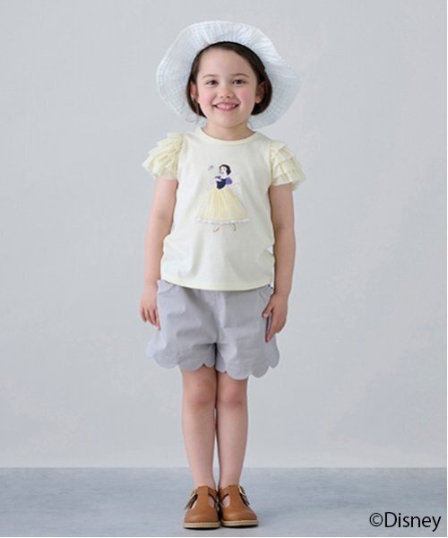 petit main（プティマイン）の「【リンク】スカラップショートパンツ(キッズ)（その他パンツ・キッズ・ライトピンク/ホワイト系/ブルー/ライトカーキ/ネイビー・100cm/120cm/80ｃｍ/90cm/110cm/130cm）」の20枚目の写真