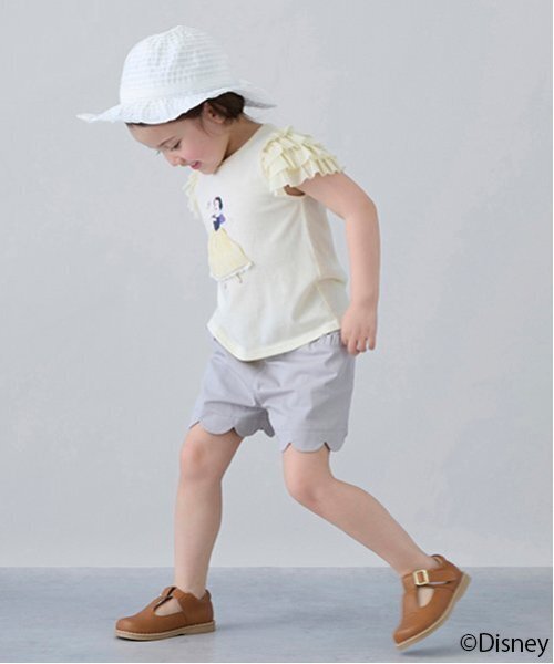 petit main（プティマイン）の「【リンク】スカラップショートパンツ(キッズ)（その他パンツ・キッズ・ライトピンク/ホワイト系/ブルー/ライトカーキ/ネイビー・100cm/120cm/80ｃｍ/90cm/110cm/130cm）」の19枚目の写真