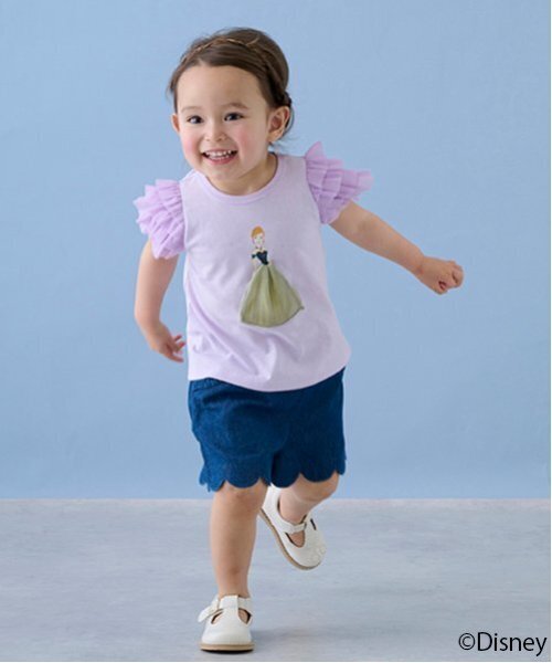 petit main（プティマイン）の「【リンク】スカラップショートパンツ(キッズ)（その他パンツ・キッズ・ライトピンク/ホワイト系/ブルー/ライトカーキ/ネイビー・100cm/120cm/80ｃｍ/90cm/110cm/130cm）」の17枚目の写真