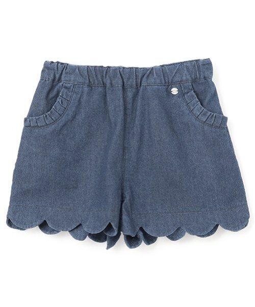 petit main（プティマイン）の「【リンク】スカラップショートパンツ(キッズ)（その他パンツ・キッズ・ライトピンク/ホワイト系/ブルー/ライトカーキ/ネイビー・100cm/120cm/80ｃｍ/90cm/110cm/130cm）」の16枚目の写真