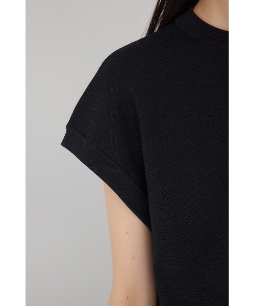 PLUS（プラス）の「【PLUS】ブロッキングアシンメトリーニットベスト（ベスト・レディース・ブラック/グレー系その他/ブラック系その他・FREE）」の14枚目の写真