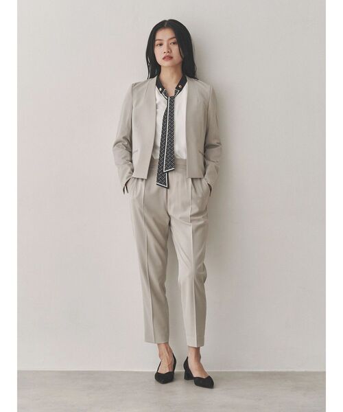 TONAL（トーナル）の「スーツタックパンツ（その他パンツ・レディース・ネイビー/グレー/ベージュ/ブラック・SMALL/MEDIUM/LARGE）」の19枚目の写真