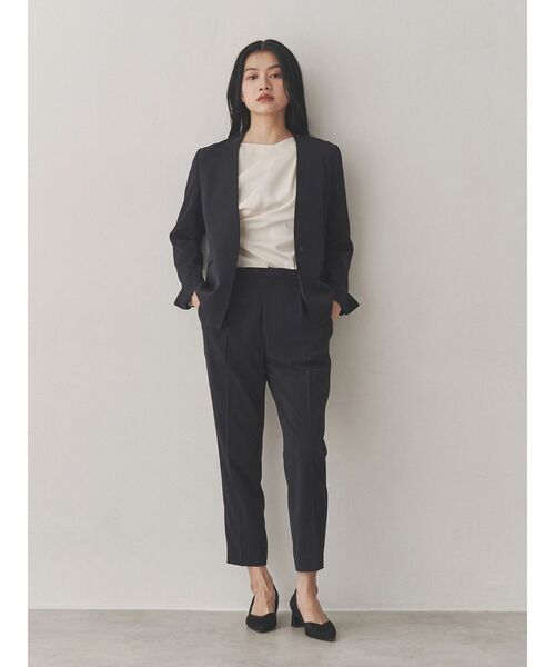 TONAL（トーナル）の「スーツタックパンツ（その他パンツ・レディース・ネイビー/グレー/ベージュ/ブラック・SMALL/MEDIUM/LARGE）」の12枚目の写真