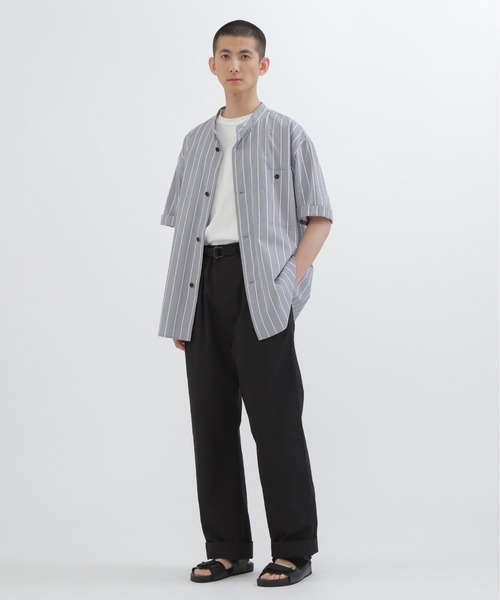 FINE COMPACT COTTON POPLIN（その他パンツ）｜MHL