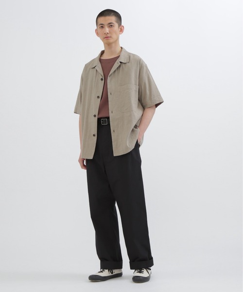 FINE COMPACT COTTON POPLIN（その他パンツ）｜MHL