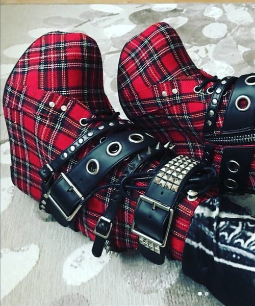 [希少美品]サノバチーズ　オーバーコート　　フレディ・カラスコ　チェック　ベルト SON OF THE CHEESE（サノバチーズ）の「【SON OF THE CHEESE