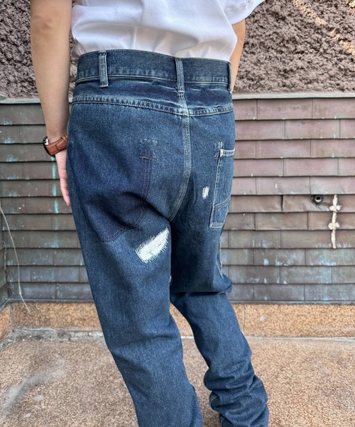 OLD BETTY'S（オールドベティーズ）の「オールドベティーズ【OLD BETTY’S】Denim Remake Sarouel Pants（デニムパンツ・レディース・インディゴブルー・S/M）」の6枚目の写真