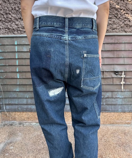 OLD BETTY'S（オールドベティーズ）の「オールドベティーズ【OLD BETTY’S】Denim Remake Sarouel Pants（デニムパンツ・レディース・インディゴブルー・S/M）」の7枚目の写真