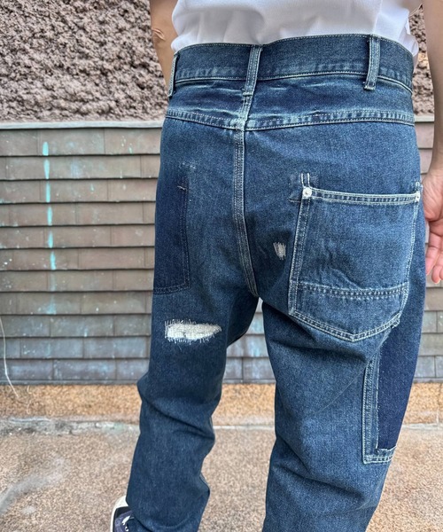 OLD BETTY'S（オールドベティーズ）の「オールドベティーズ【OLD BETTY’S】Denim Remake Sarouel Pants（デニムパンツ・レディース・インディゴブルー・S/M）」の8枚目の写真