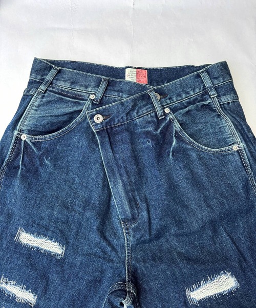 OLD BETTY'S（オールドベティーズ）の「オールドベティーズ【OLD BETTY’S】Denim Remake Sarouel Pants（デニムパンツ・レディース・インディゴブルー・S/M）」の10枚目の写真