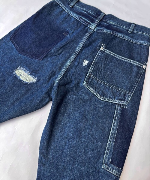 OLD BETTY'S（オールドベティーズ）の「オールドベティーズ【OLD BETTY’S】Denim Remake Sarouel Pants（デニムパンツ・レディース・インディゴブルー・S/M）」の11枚目の写真