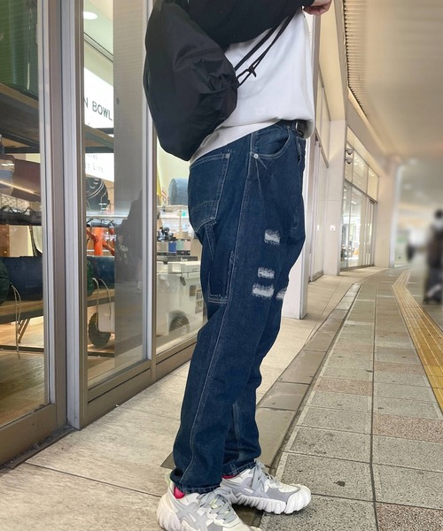 OLD BETTY'S（オールドベティーズ）の「オールドベティーズ【OLD BETTY’S】Denim Remake Sarouel Pants（デニムパンツ・レディース・インディゴブルー・S/M）」の15枚目の写真