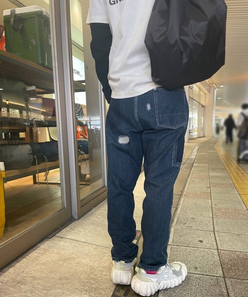 OLD BETTY'S（オールドベティーズ）の「オールドベティーズ【OLD BETTY’S】Denim Remake Sarouel Pants（デニムパンツ・レディース・インディゴブルー・S/M）」の16枚目の写真