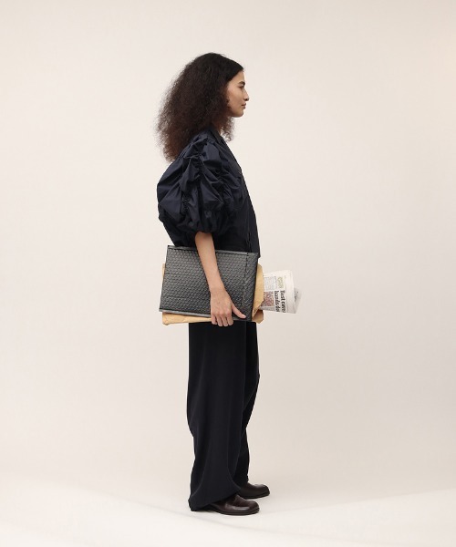 leinwande（ラインヴァンド）の「【leinwande】Work Wrapped Trousers（その他パンツ・レディース・ネイビー/ベージュ・S/M）」の3枚目の写真