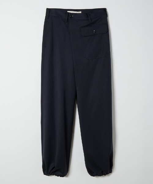 leinwande（ラインヴァンド）の「【leinwande】Work Wrapped Trousers（その他パンツ・レディース・ネイビー/ベージュ・S/M）」の11枚目の写真