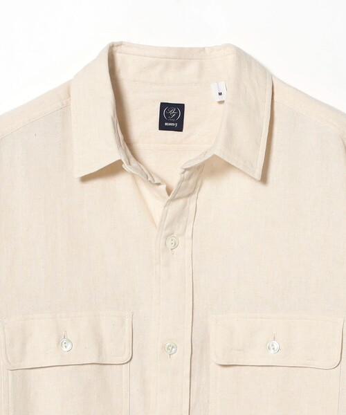 BEAMS F（ビームスエフ）の「コットン ダブルポケット ワークシャツ（シャツ/ブラウス・メンズ・ナチュラル・L/M/S/XL）」の12枚目の写真