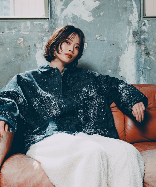 Dulcamara（ドゥルカマラ）の「グラニュールデニムカバーオール-R（デニムジャケット・メンズ・ネイビー・0/1）」の14枚目の写真