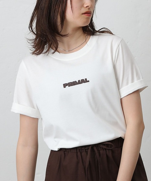 COLONY 2139（コロニートゥーワンスリーナイン）の「PRIMALプリントＴシャツ（Tシャツ/カットソー・レディース・オフホワイト/ブラック/ホワイト/ミント/イエロー・FREE）」の2枚目の写真