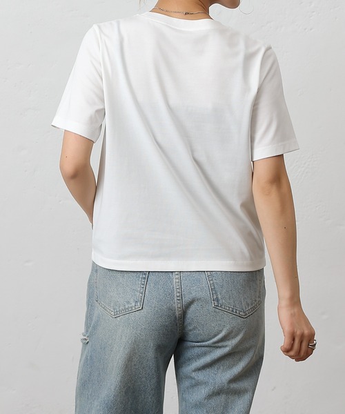 COLONY 2139（コロニートゥーワンスリーナイン）の「PRIMALプリントＴシャツ（Tシャツ/カットソー・レディース・オフホワイト/ブラック/ホワイト/ミント/イエロー・FREE）」の16枚目の写真